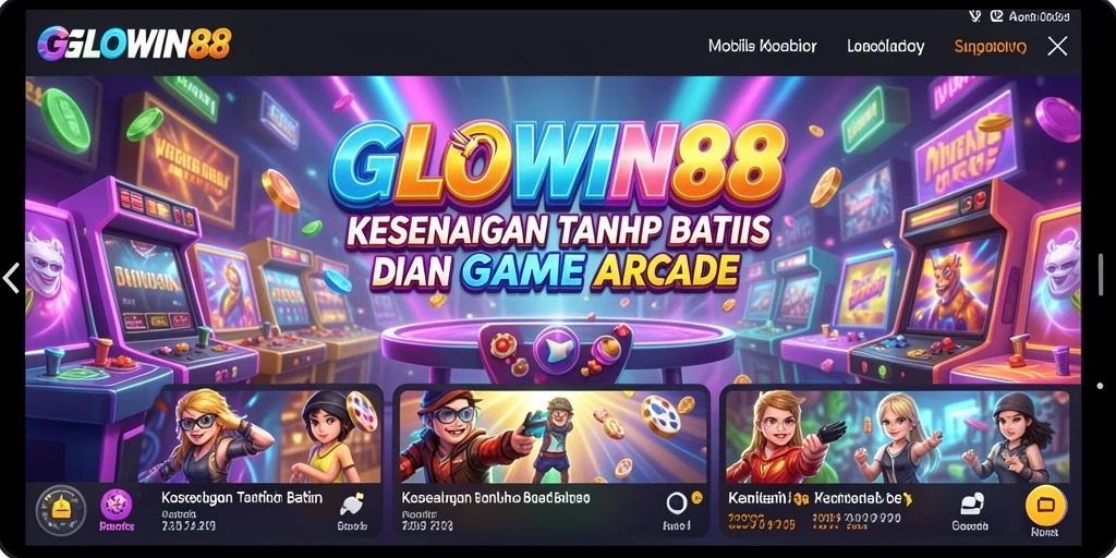Gameplay GLOWIN88 yang seru dan menantang dengan grafis menawan.