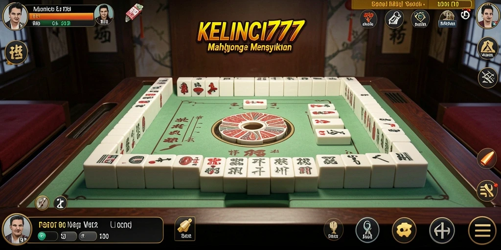 Menampilkan gameplay seru KELINCI777 dengan ubin Mahjong yang menarik.