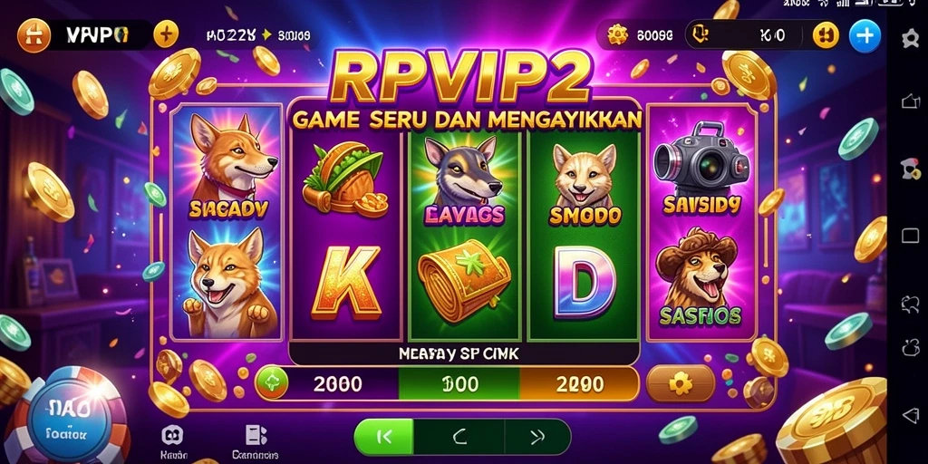 Tampilan mengasyikkan gameplay Slot RPVIP2.